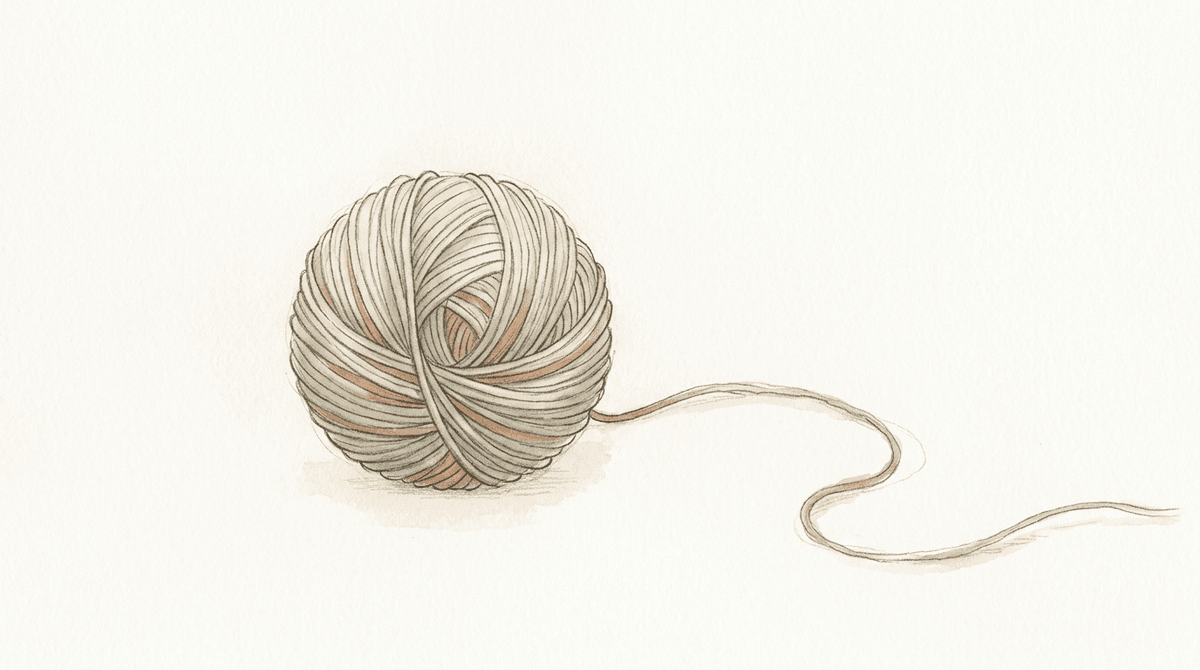 Hand-drawn illustration for Understanding Anxiety: When Worry Takes Over Your Life